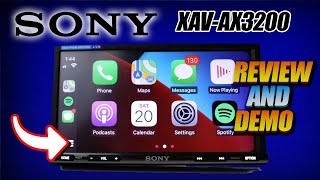 NEW SONY XAVAX3200 Car Stereo Headunit Review amp Demo [upl. by Byrn924]