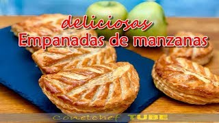 Empanadas de manzanas con masa de hojaldre [upl. by Eldwon]