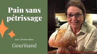 RECETTE DE PAIN SANS PÉTRISSAGE [upl. by Fugazy]