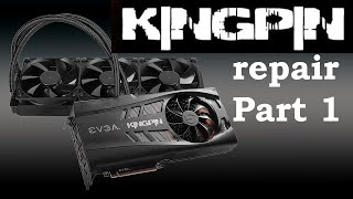 EVGA 3090 KINGPIN repair PART 1 [upl. by Compte]