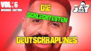 Die schlechtesten DeutschrapLines  Vol 6 Bushido Edition I REACTION [upl. by Ecyak]