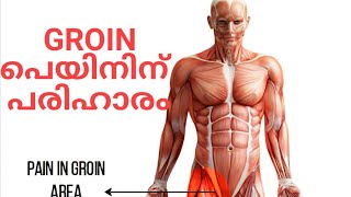 GROIN PAIN TREATMENT  GROIN PAIN എങ്ങനെ മറികടക്കാം [upl. by Delp149]