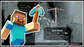 Les Secrets de Skyrim  Minecraft et la Notched Pickaxe Easter egg [upl. by Pride]