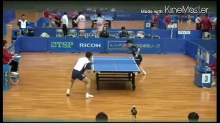 JTTL Toshio Tasaki vs Zhang Jian highlights [upl. by Irrok]