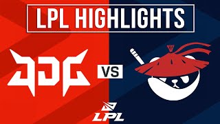 JDG vs AL Highlights ALL GAMES  LPL 2024 Spring  JD Gaming vs Anyones Legend [upl. by Loutitia]