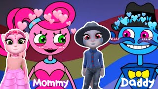 Mommy Long legs 👿💓 Daddy long legs 🩷🩵 mytalkingangela2 🩷🩵 Who Will Win 🩷🩵 new 🆕2023 [upl. by Gabriel538]