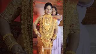 Heavy weight jewellery for wedding gold jewellery shortsfeed [upl. by Wrdna]