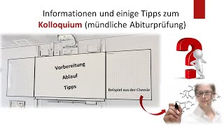 Kolloquium  Mündliche Abiturprüfung  Informationen und Tipps [upl. by Martens]