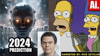 Simpsons Predictions 2024 Moe Szyslak Unveils the Future [upl. by Lleraj]