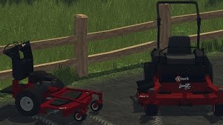 FS15 Multiplayer Mowing With The Lawn Care Crew [upl. by Durstin242]