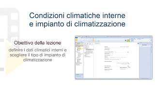 Tutorial TerMus  Condizioni climatiche interne e impianto di climatizzazione  ACCA software [upl. by Aidroc]