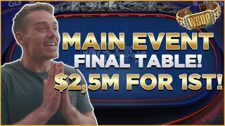 HOW TO MAKE THE WSOP MAIN EVENT FINAL TABLE 2500000 FOR 1ST ♠️ POKER STREAM HIGHLIGHTS [upl. by Alice]