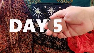 Day 5 Crystal And Gemstone Advent Calendar Unwrapping Reveal Vlogmas [upl. by Altman]