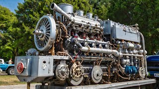 Big Unique Old Engines Starting Up Sound That Will Blow Your Ears ▶ 3 [upl. by Dolph756]