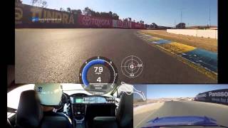 Subaru BRZ spins at Sonoma Raceway [upl. by Seana236]