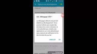 Comment activer le débogage USB sur un Samsumg [upl. by Eylrac742]