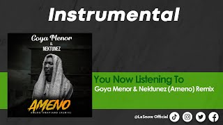 Goya Menor amp Nektunez  Ameno Amapiano Remix Instrumental [upl. by Esenej]