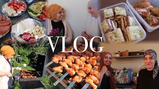 AİLEMLE MANGALYENİ KAMERAYLA İLK VLOG ANNEMİN ARKADAŞLARI GELDİ KEYİFLİ BİR GÜN  VLOG [upl. by Ennazor]