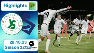 Highlights Yverdon  Sport vs FC Lausanne  Sport 28102022 [upl. by Maudie]