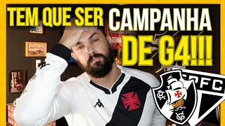 🚨COM ESSE FUTEBOL NÓS VAMOS CAIRPÓSJOGO VASCO X SÃO PAULO [upl. by Noelle837]