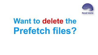 How to delete the Prefetch files in Windows [upl. by Hendrick80]