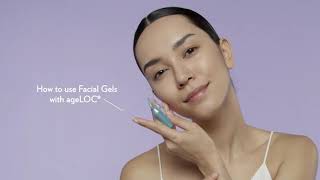 How to use ageLOC Galvanic Spa and Facial Gels [upl. by Pax479]