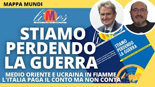 Stiamo perdendo la guerra Medio Oriente e Ucraina in fiamme LItalia paga il conto ma non conta [upl. by Iegres]