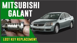 MITSUBISHI GALANT LOST KEY REPLACEMENT [upl. by Jennilee]