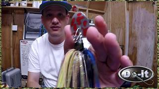 A Skimp Trick For Chatterbaits Easy  DoIt Molds [upl. by Atteirneh]