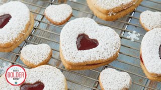 Classic Austrian Linzer Cookies [upl. by Dorren55]