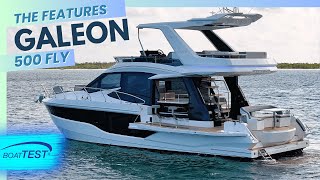 The Galeon 500 Fly quotFeatures Reviewquot 2024  BoatTEST [upl. by Oirotciv]