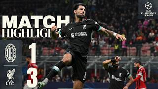 Champions League comeback in the San Siro AC Milan 13 Liverpool  HIGHLIGHTS [upl. by Tallula196]