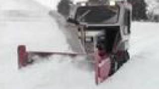 Ventrac KX523 Snow Blower [upl. by Molohs331]