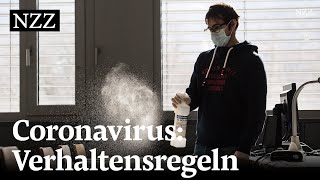 Coronavirus Arzt erklärt die wichtigsten Verhaltensregeln [upl. by Sualkcin782]