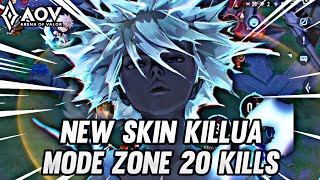 NEW SKIN NAKROTH X KILLUA  20 KILLS  ARENA OF VALOR [upl. by Vannie]