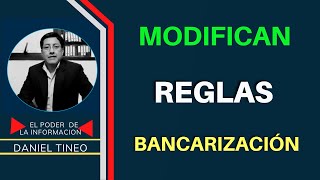 Modifican Reglamento de la ley de bancarización2023 [upl. by Lombard407]