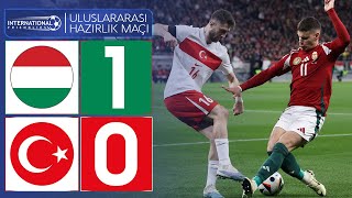 MACARİSTAN 10 TÜRKİYE  HAZIRLIK MAÇI [upl. by Esdras]