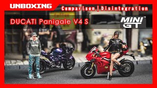 〖貓哥Vlog 271〗Unboxing MINI GT 164 Ducati Panigale V4 S I CC ENG amp 繁體中文 [upl. by Sosthena]