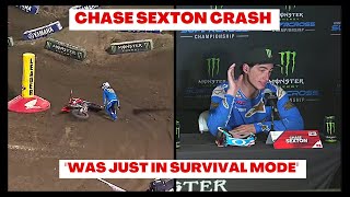 Sexton Crash  Oakland Supercross 2023 legendado🇵🇹 [upl. by Terence]