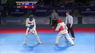 2013 WTF World Taekwondo Championships Final  Male 87kg [upl. by Eppesuig]