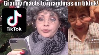 Granny Reacts To TikTok [upl. by Haliehs460]