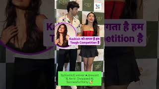 Splitsvilla5 winner ●Jaswant amp Akriti Snapped At Successful Party 🥳 ottbuzz bollywood viral [upl. by Enegue]