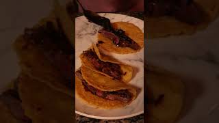 Cooking ASMR Wagyu Skirt Steak Tacos w Pineapple Mango Chili Reduction Chimichurri mexicanfood [upl. by Nyved]