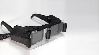 Pinlight Displays Wide Field of View Augmented Reality Eyeglasses SIGGRAPH 2014 [upl. by Annasor]