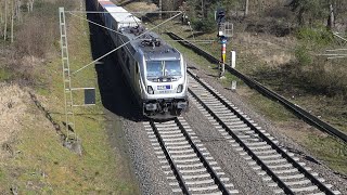 Bahnstrecke Bergstraße 🚇 Pfungstadt 📹 Bickenbach 📹 1432024 [upl. by Kokaras]