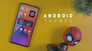 8 Best Android Themes of 2021 Android Customization Like a PRO [upl. by Moreno]