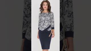 Most awesome collection of daily wear plain with printed Bodycon dresses 202322 [upl. by Ruperta]