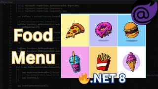 Blazor Web App Tutorial EASILY Build a Food Menu [upl. by Terzas815]