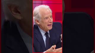 Dominique de Villepin  quotVotre chaine a une influence sur ce que vous ditesquot shorts [upl. by Annecorinne]