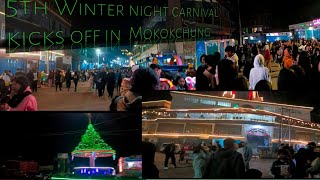 Winter Night Carnival​ Kicks Off​ Carnival​ Mokokchung​ Nagaland​ [upl. by Lenna]